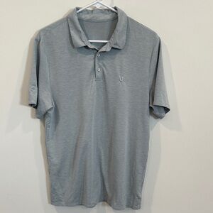 Men's Bluish-Gray Vuori Polo Shirt
